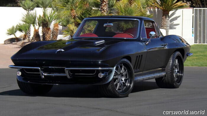 C2 Corvette Featuring ZR1's Supercharged LS9 Makes for an Exciting Restomod | Carscoops